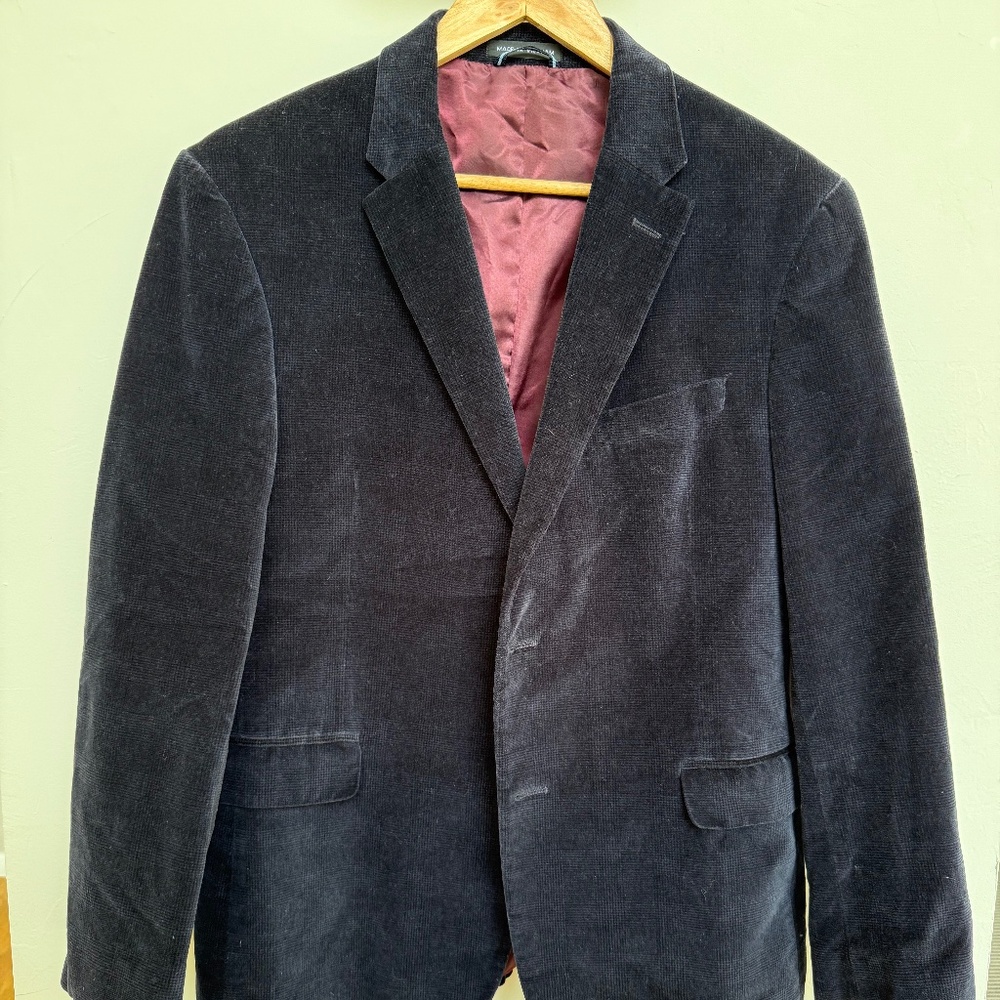 Tommy Hilfiger Cotton Velvet Men's Sportscoat